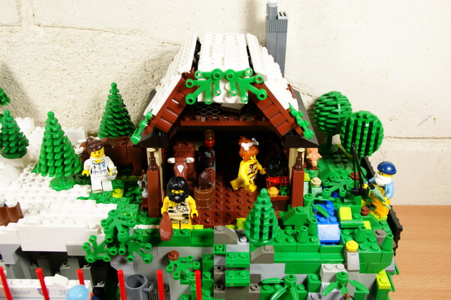 Crèche de Noël Lego